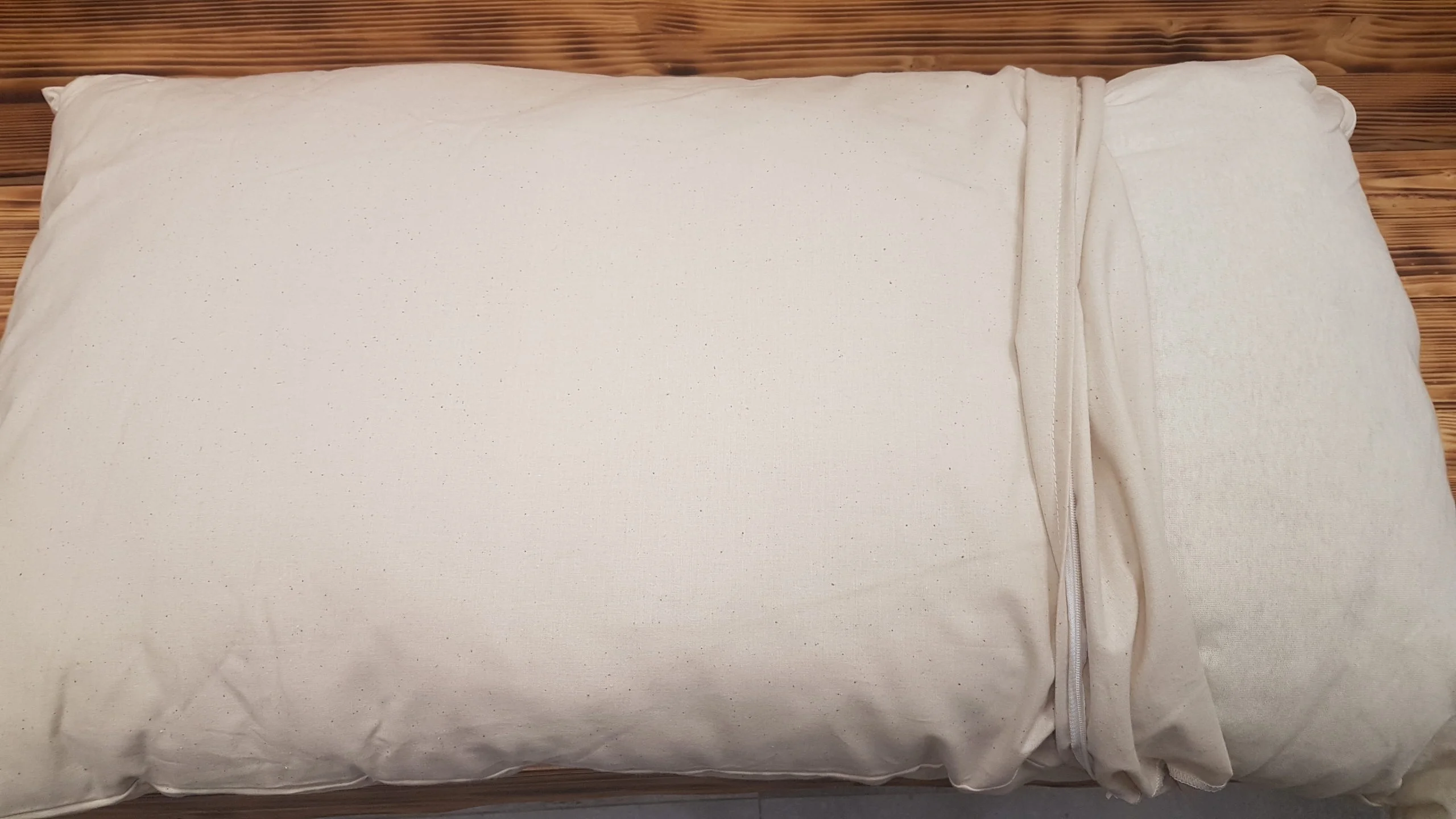 Cuscino Vegano In Kapok Naturale - Ipoallergenico, Traspirante, Ecosostenibile - Per Un Sonno Ristoratore E Comfortevole - Foto 5